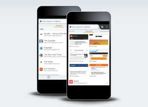 Firefox 26 pour Android bêta accueil