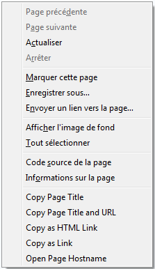 ContextMenuPlus menu contextuel