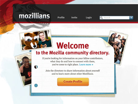 Welcome to the Mozilla community directory.